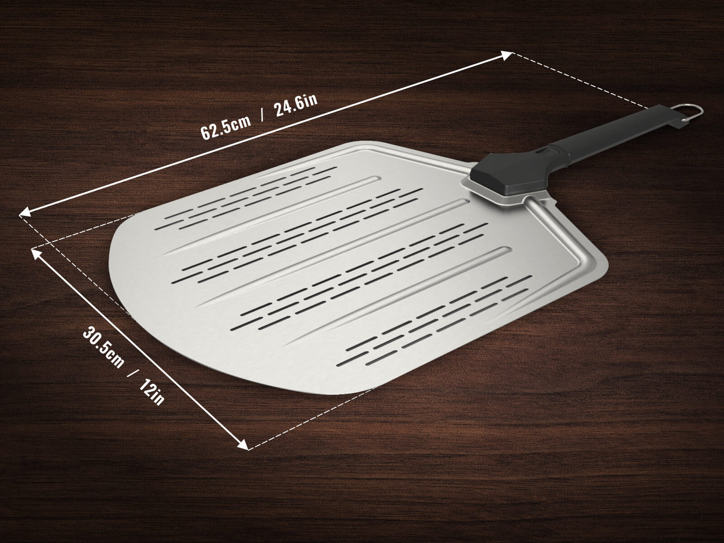 Witt Perforated Pizza Peel  12" / 30 cm